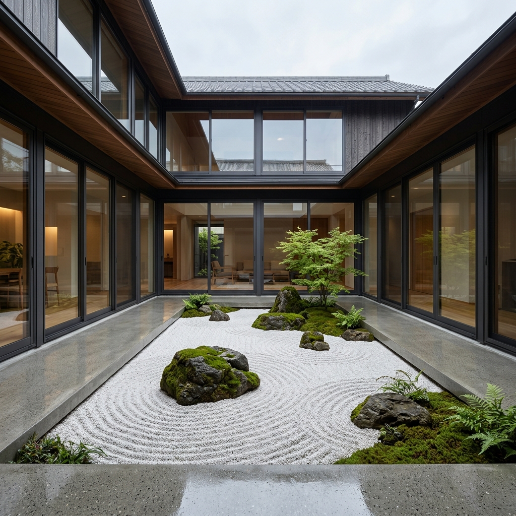 Zen Garden Courtyard